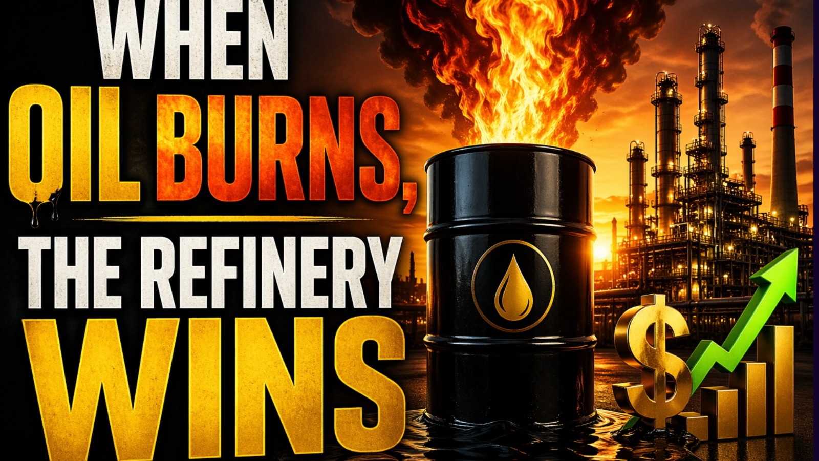 When Oil Burns, the Refinery Wins